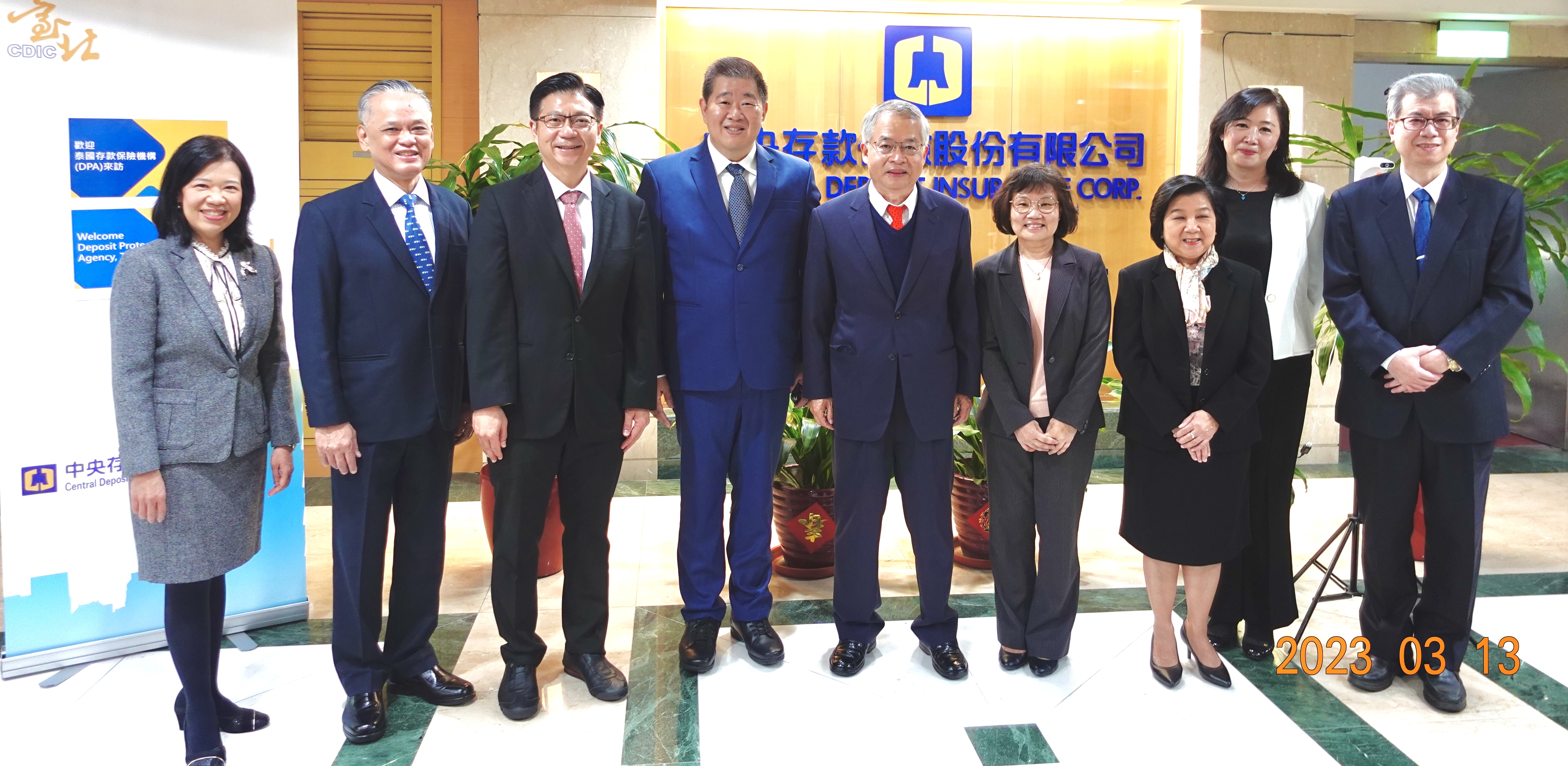 Delegation of Deposit Protection Agency of Thailand visited CDIC in mid-March 2023