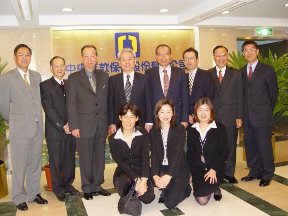 日本存款保險公司理事長松田昇於九十三年元月十四日訪問本公司，就存款保險相關議題進行經驗交流