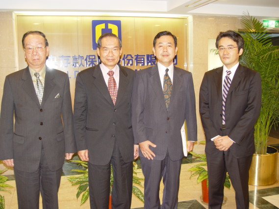 韓國存款保險公司副總經理金錫源於九十三年六月八日訪問本公司，就兩國金融與存款保險概況進行意見與經驗交流，並討論本年度雙方業務合作相關事宜