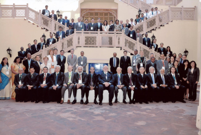 Group photo of the Seminar on Role of Deposit Insurance in Bank Resolution Framework－Lessons from the Financial Crisis.