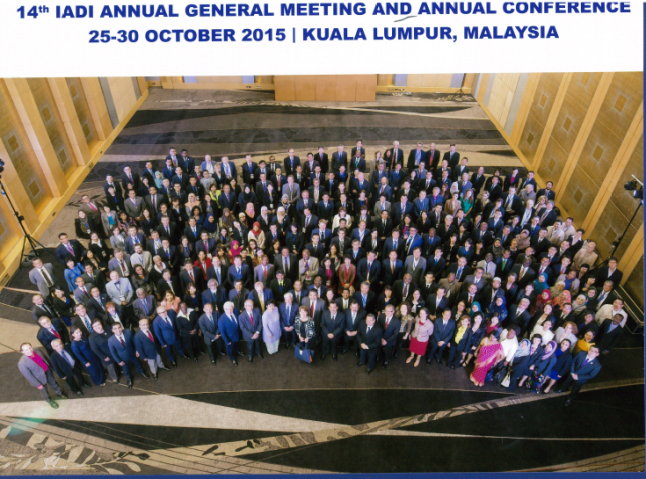 IADI第十四屆國際研討會全體與會者合影。